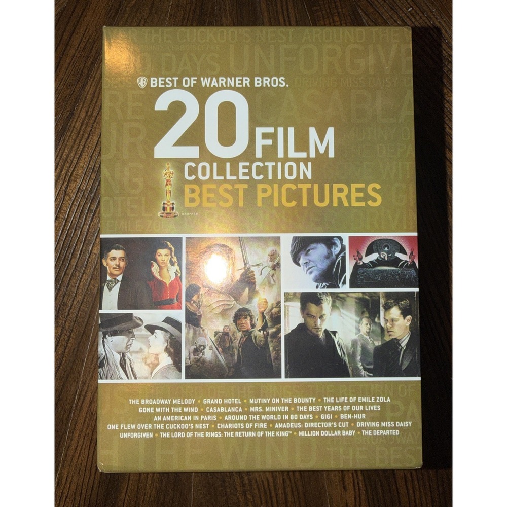 Best of Warner Bros. 20 Film Collection Best Pictures Movies (23-Disc DVD Set)